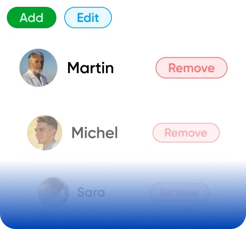 Doctor & Team Management