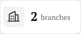 2 branches